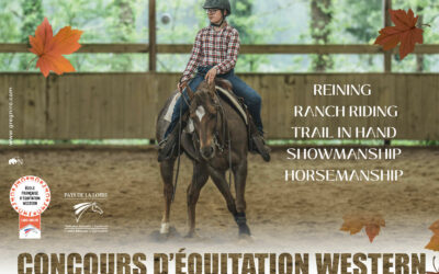 CONCOURS D’ÉQUITATION WESTERN