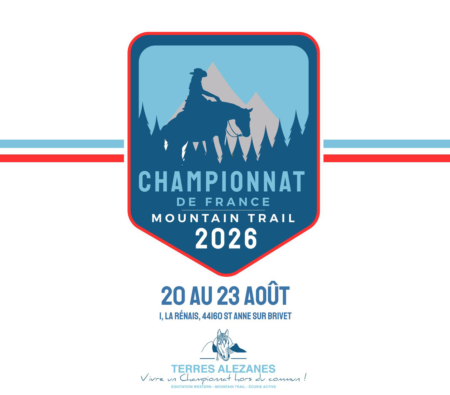 CHAMPIONNAT 2026 - CAVALIERS - 1 STAGE JEUNES CHEVAUX